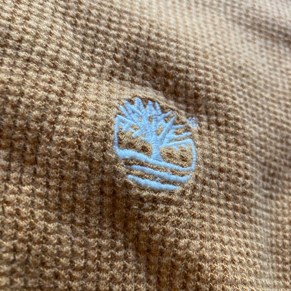 TIMBERLAND Waffle Knit Long Sleeve Shirt - Picture 4 of 5